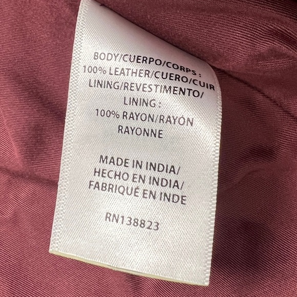 Idyllwind by Miranda Lambert Metallic Zip-Front Fringe Moto Jacket XS - Picture 9 of 10